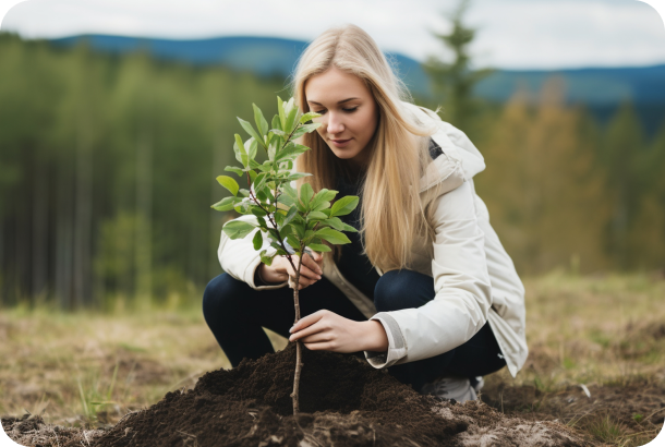 Bäume für jeden Business-Plan gepflanzt